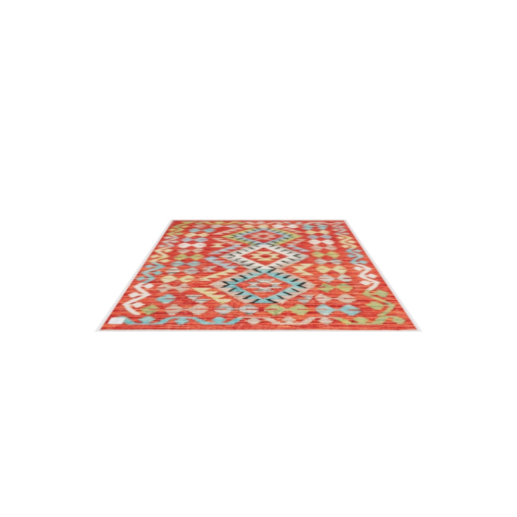Maimana Kilim - 143 × 83 cm (4'8" x 2'9")