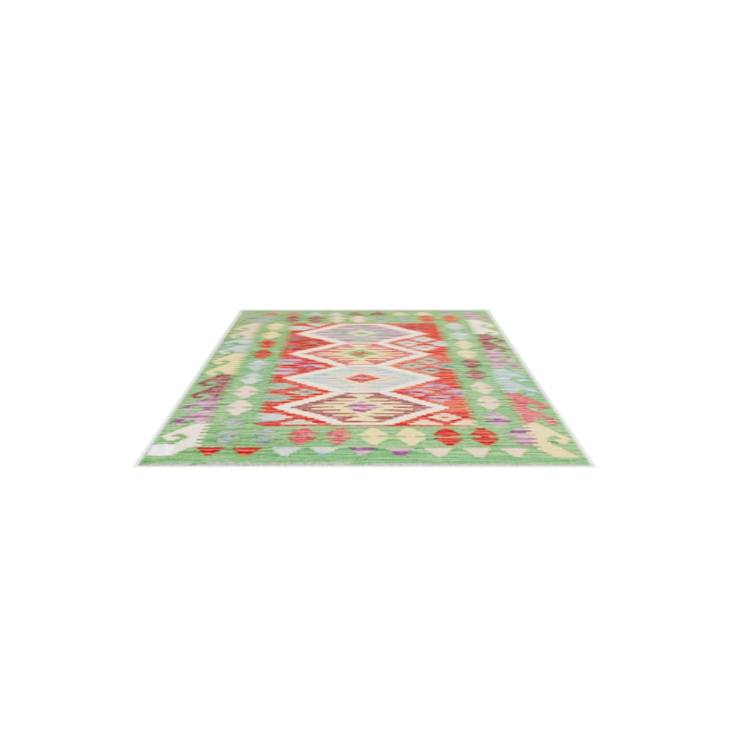 Maimana Kilim - 123 × 72 cm (4'0" x 2'4")