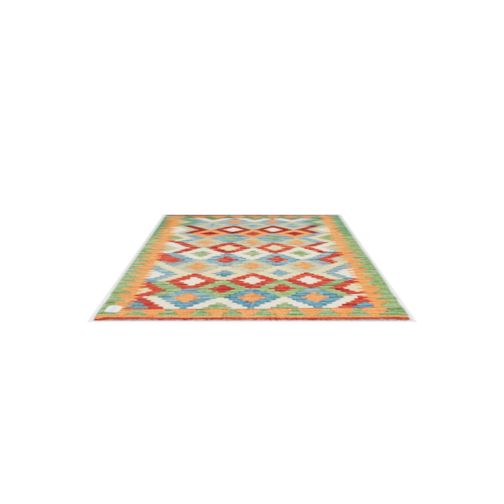 Maimana Kilim - 123 × 75 cm (4'0" x 2'6")
