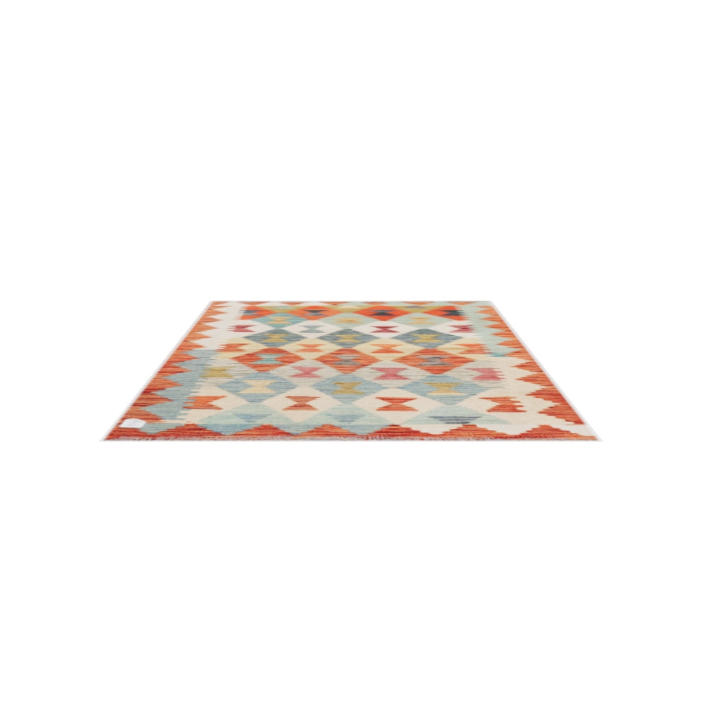 Maimana Kilim - 114 × 82 cm (3'9" x 2'8")
