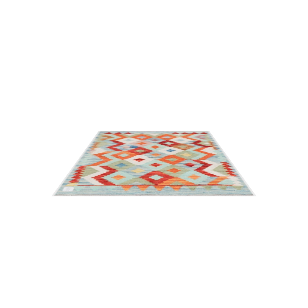 Maimana Kilim - 118 × 74 cm (3'10" x 2'5")