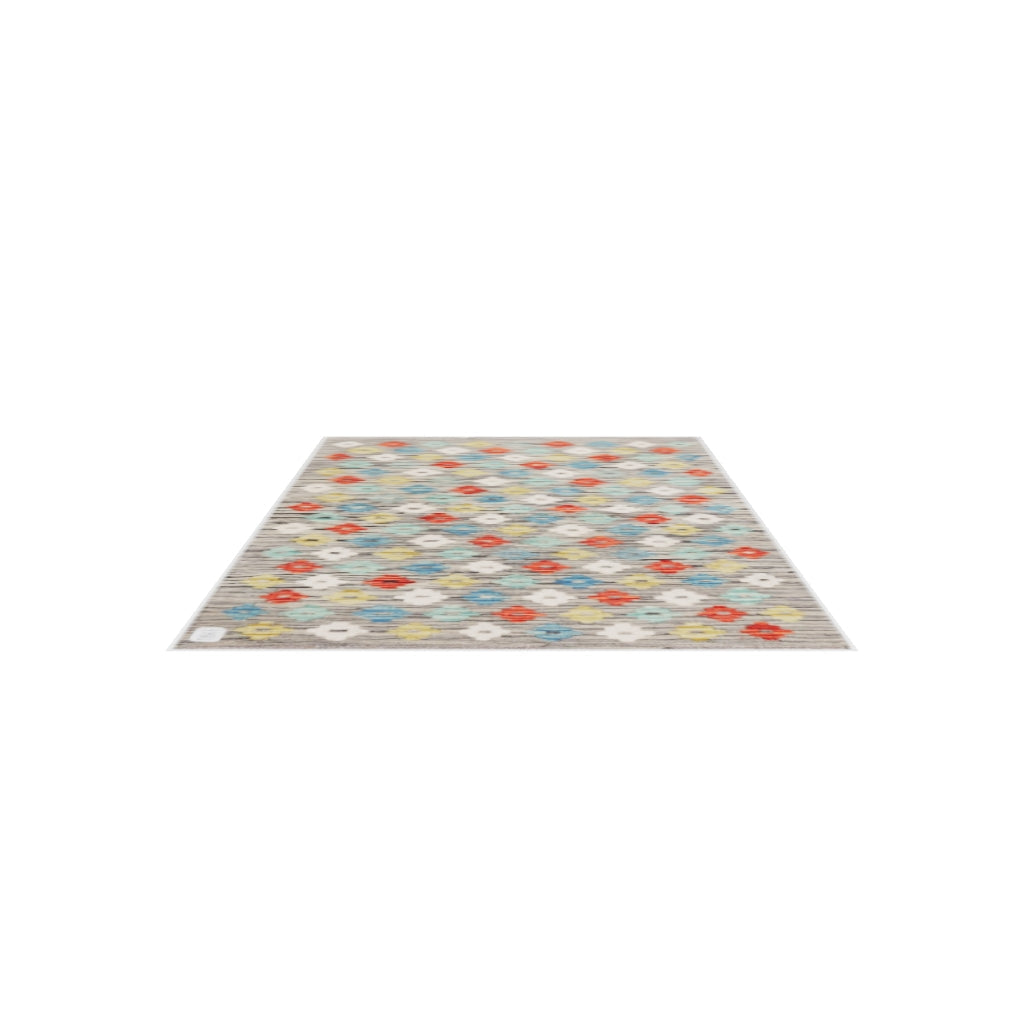 Maimana Kilim - 121 × 78 cm (4'0" x 2'7")