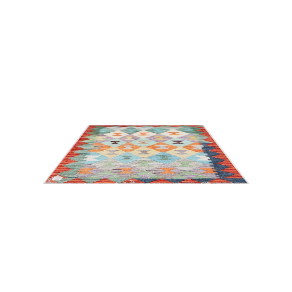 Maimana Kilim - 119 × 84 cm (3'11" x 2'9")