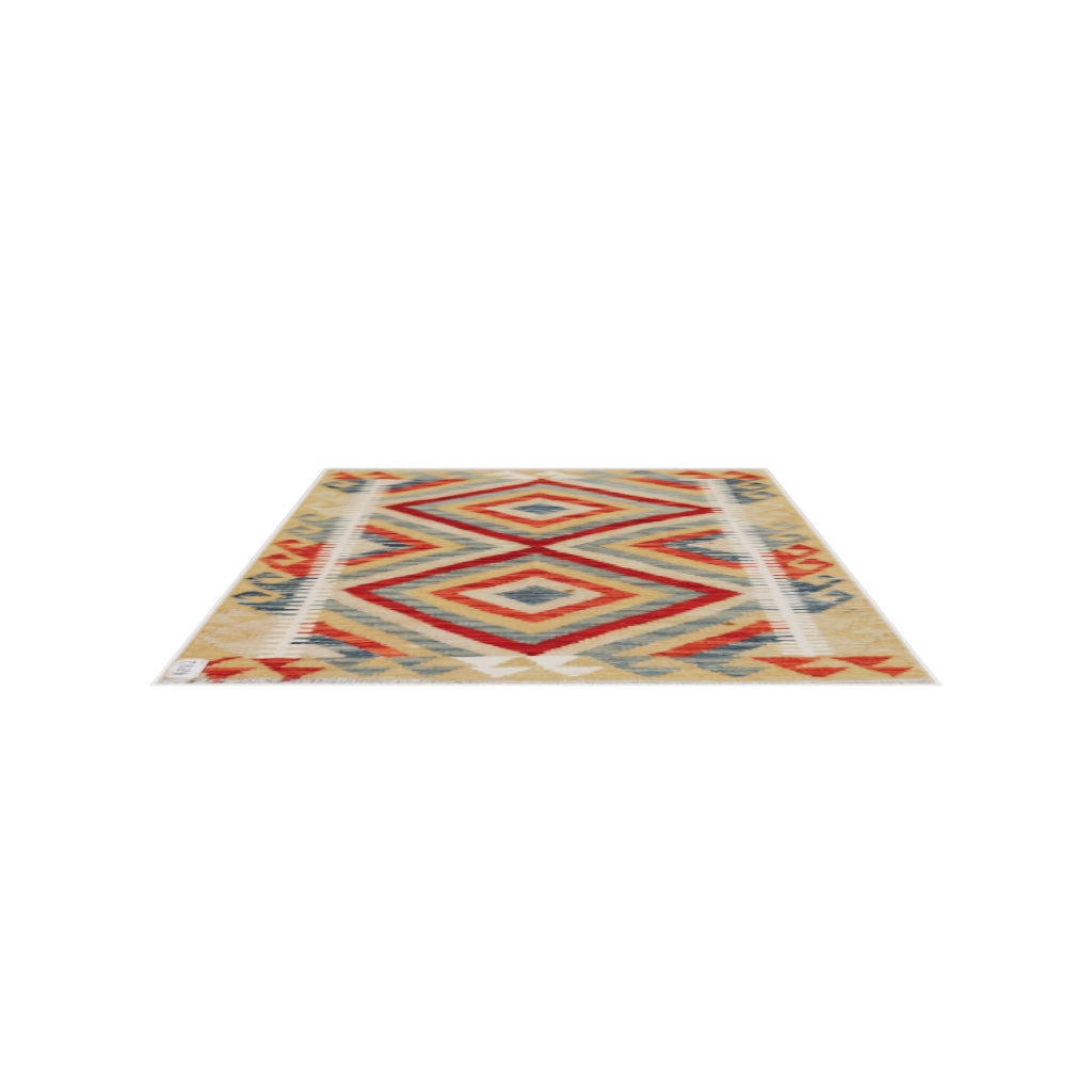 Maimana Kilim - 117 × 86 cm (3'10" x 2'10")