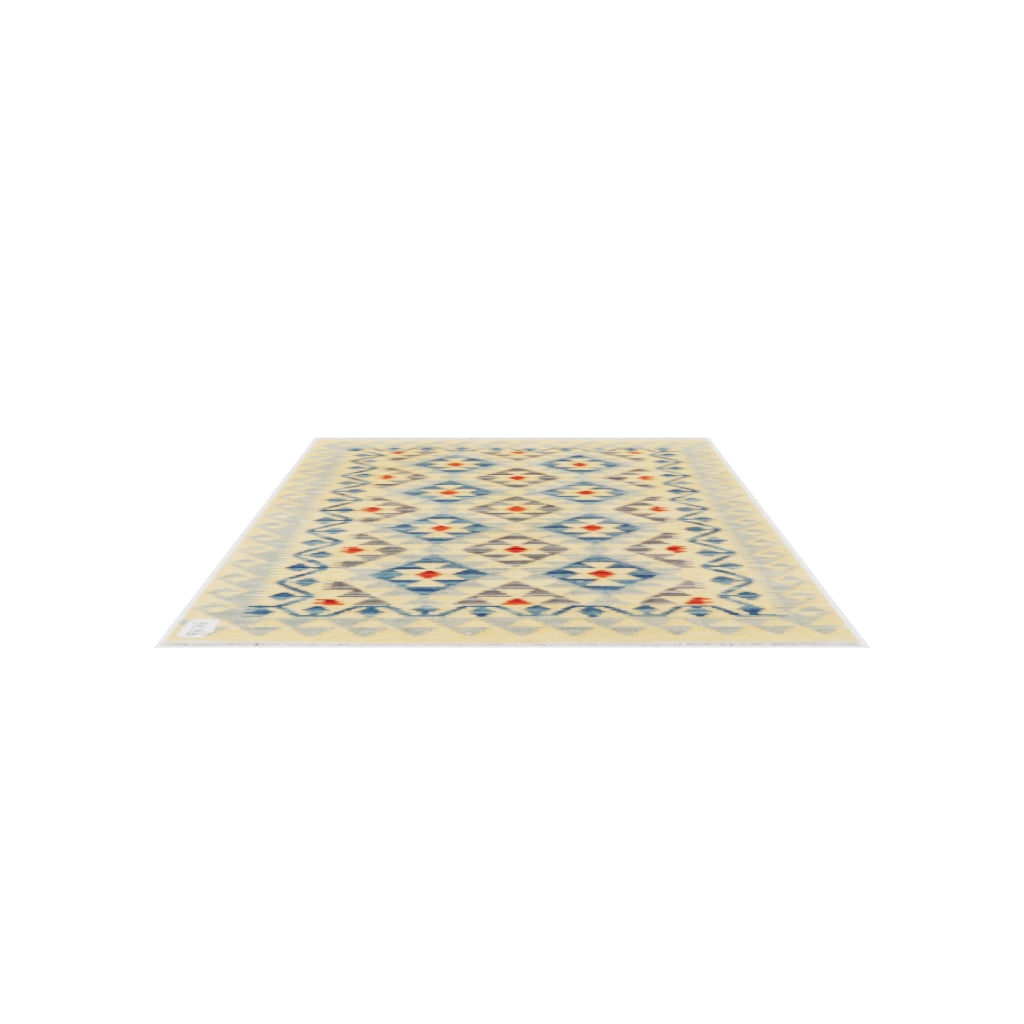 Maimana Kilim - 123 × 84 cm (4'0" x 2'9")