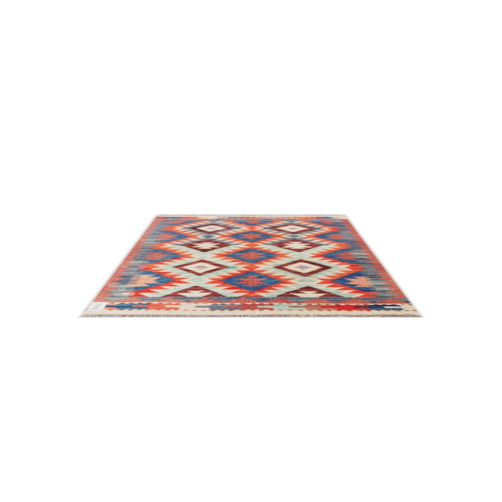 Maimana Kilim - 122 × 82 cm (4'0" x 2'8")
