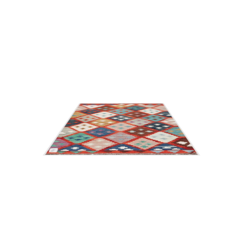 Maimana Kilim - 120 × 72 cm (3'11" x 2'4")