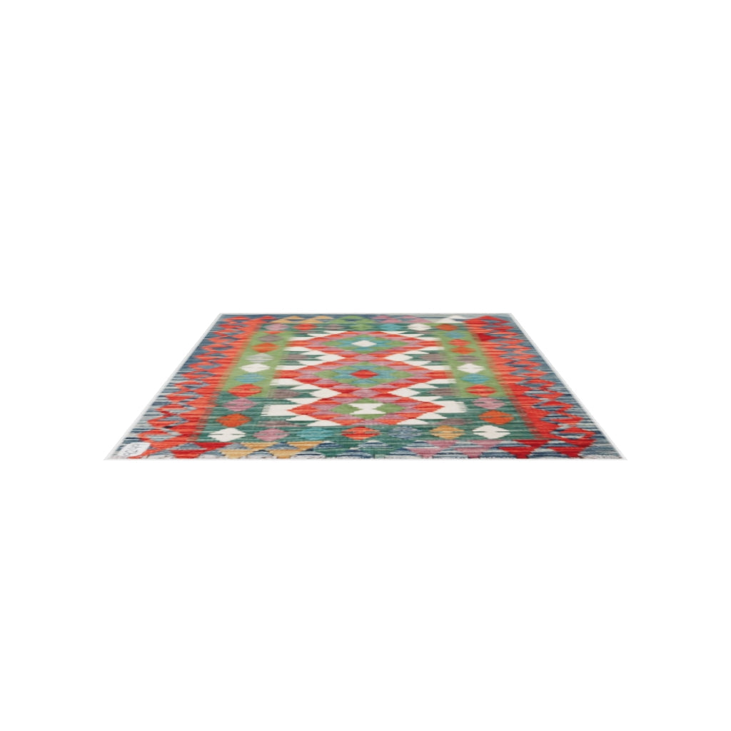 Maimana Kilim - 113 × 81 cm (3'8" x 2'8")