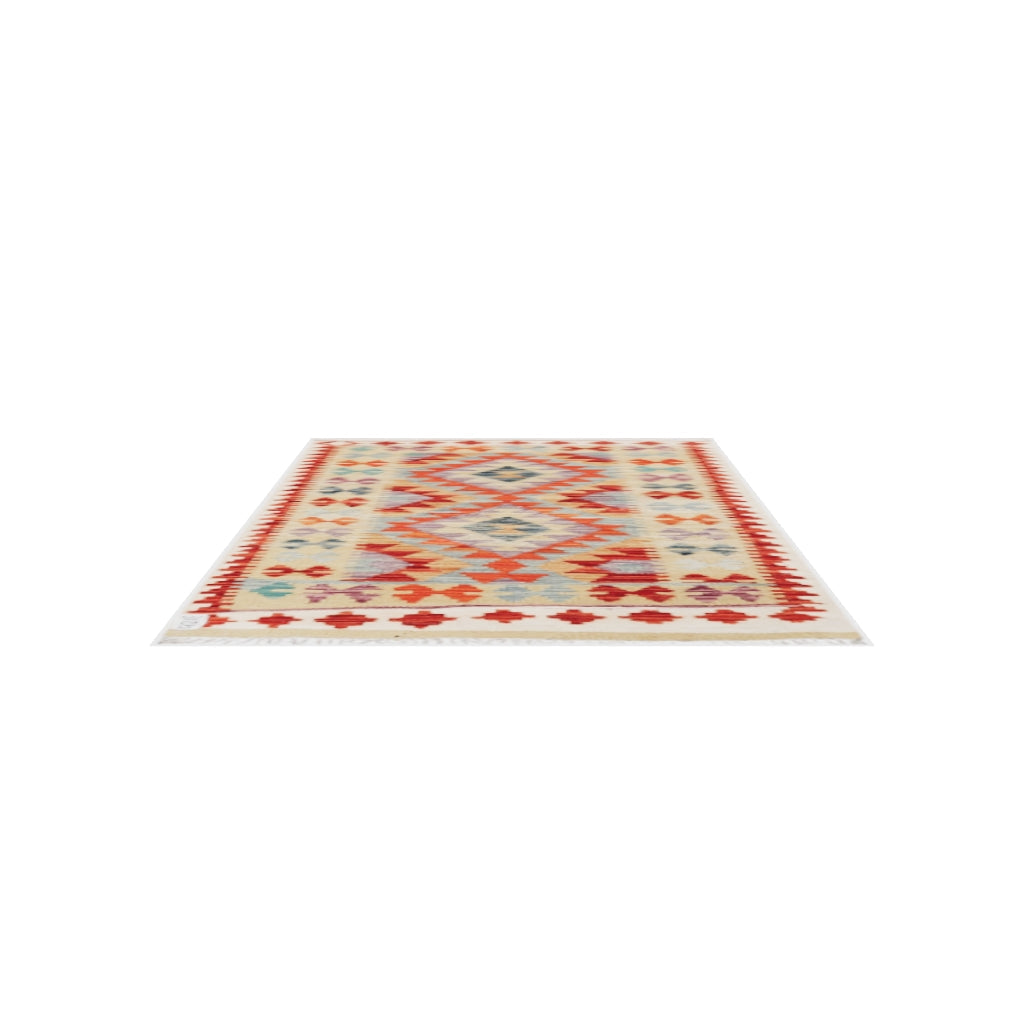 Maimana Kilim - 117 × 82 cm (3'10" x 2'8")