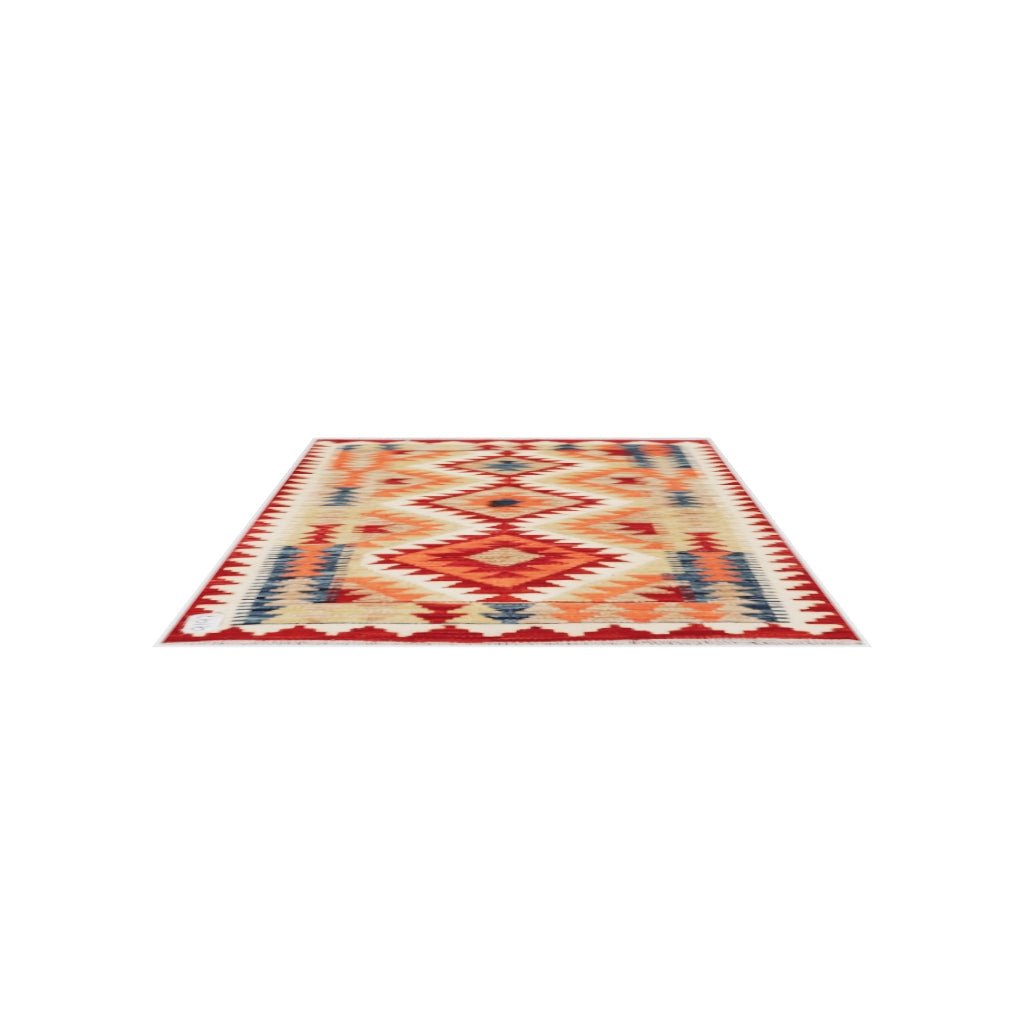 Maimana Kilim - 116 × 80 cm (3'10" x 2'7")