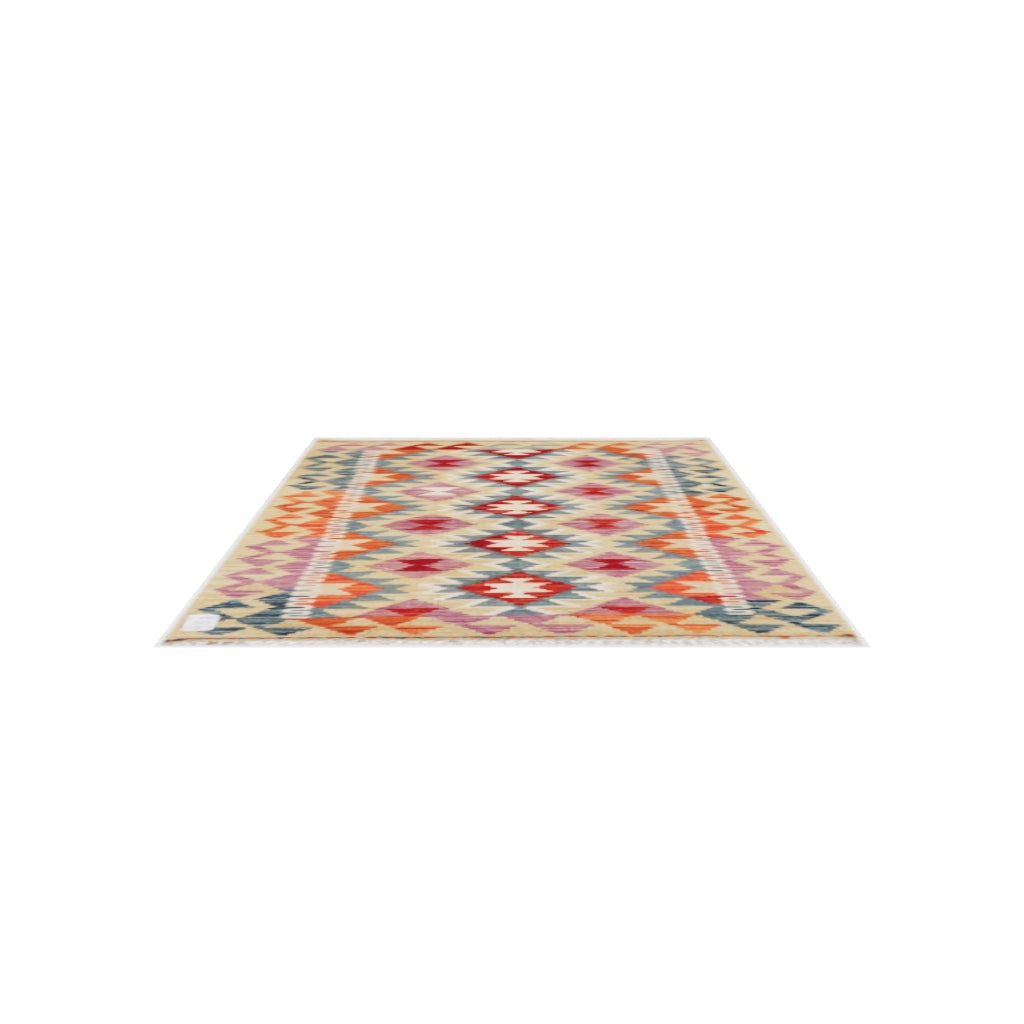 Maimana Kilim - 118 × 81 cm (3'10" x 2'8")