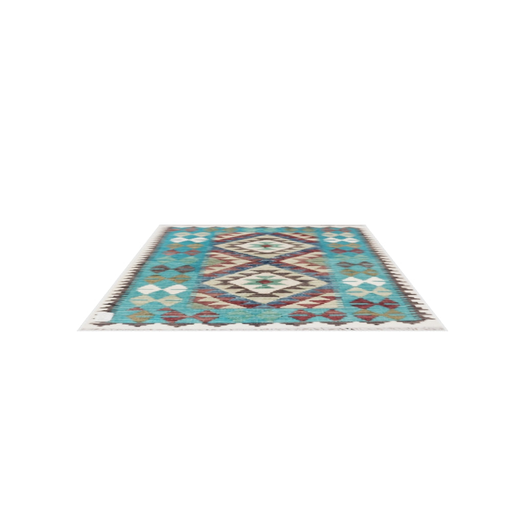 Maimana Kilim - 117 × 82 cm (3'10" x 2'8")