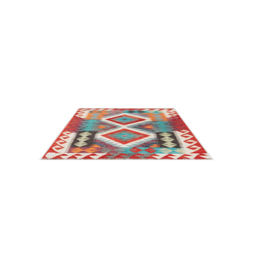 Maimana Kilim - 123 × 83 cm (4'0" x 2'9")