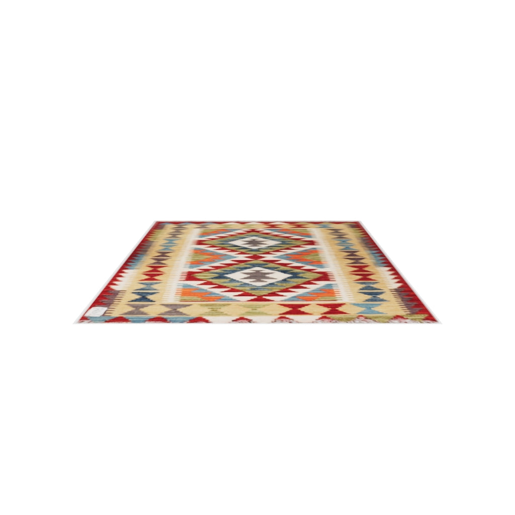 Maimana Kilim - 114 × 82 cm (3'9" x 2'8")