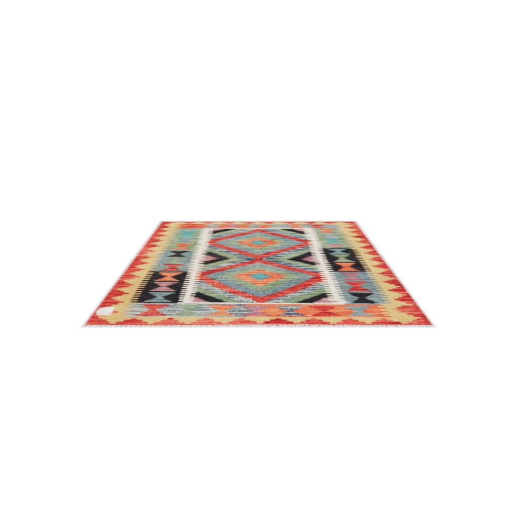 Maimana Kilim - 121 × 81 cm (4'0" x 2'8")