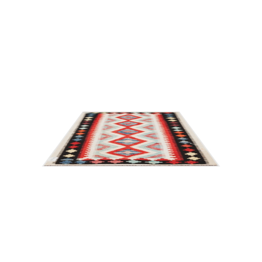 Maimana Kilim - 123 × 80 cm (4'0" x 2'7")
