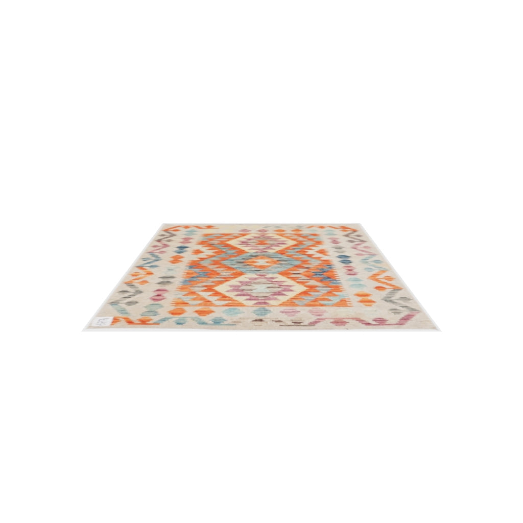 Maimana Kilim - 120 × 80 cm (3'11" x 2'7")