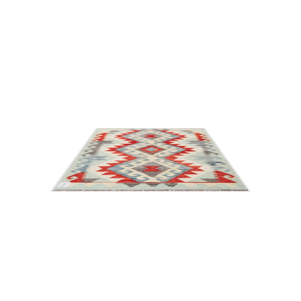 Maimana Kilim - 125 × 79 cm (4'1" x 2'7")