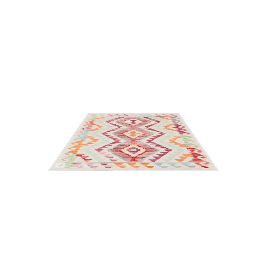 Maimana Kilim - 127 × 75 cm (4'2" x 2'6")
