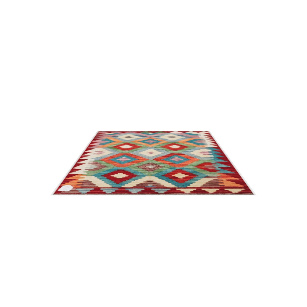 Maimana Kilim - 119 × 76 cm (3'11" x 2'6")