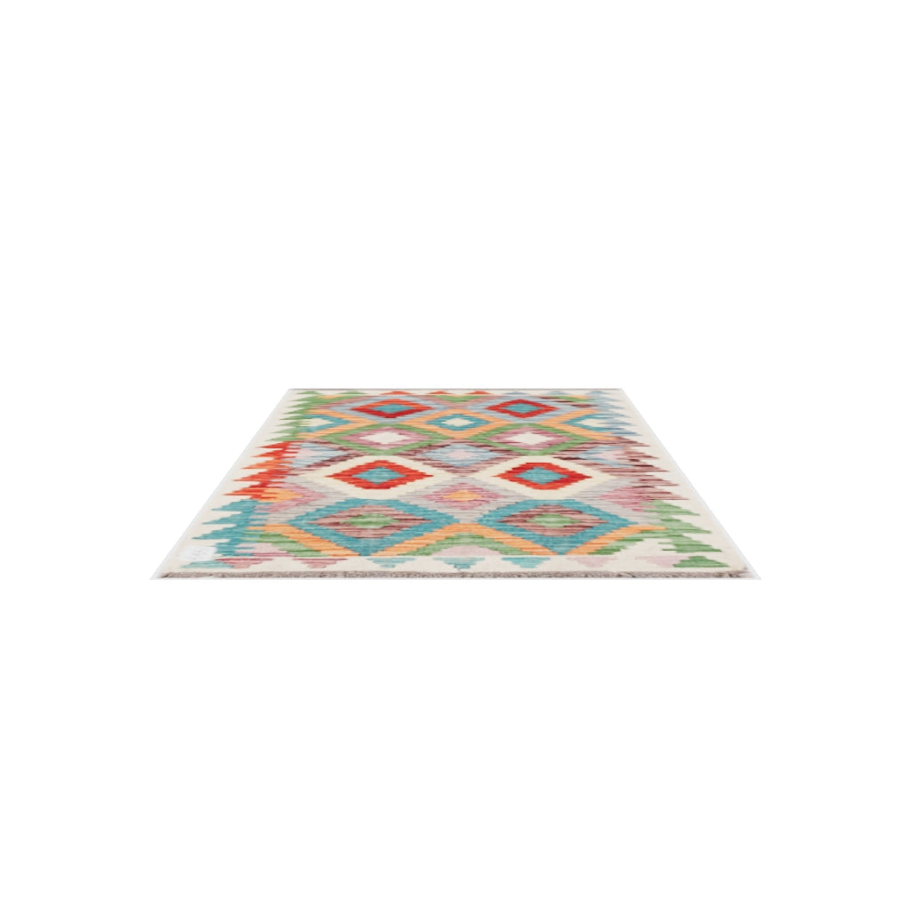 Maimana Kilim - 119 × 76 cm (3'11" x 2'6")