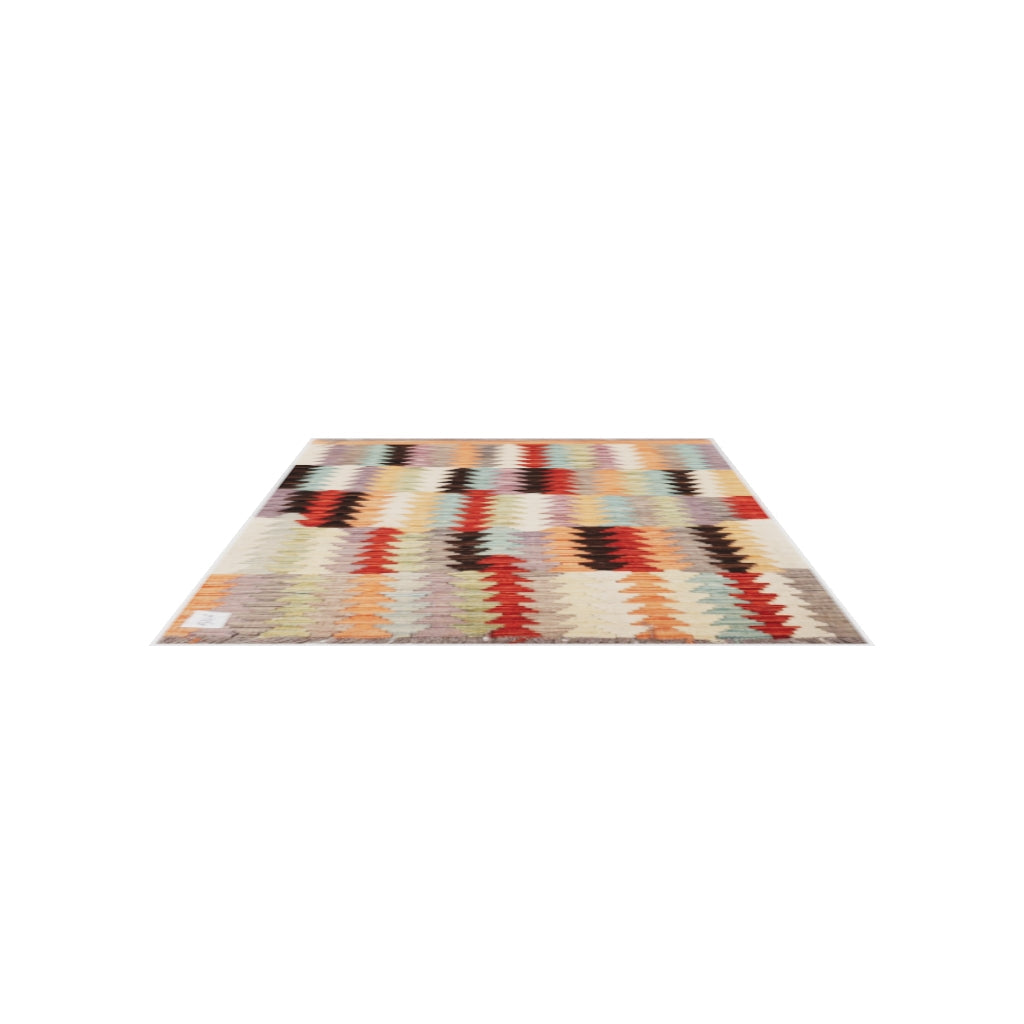 Maimana Kilim - 114 × 80 cm (3'9" x 2'7")