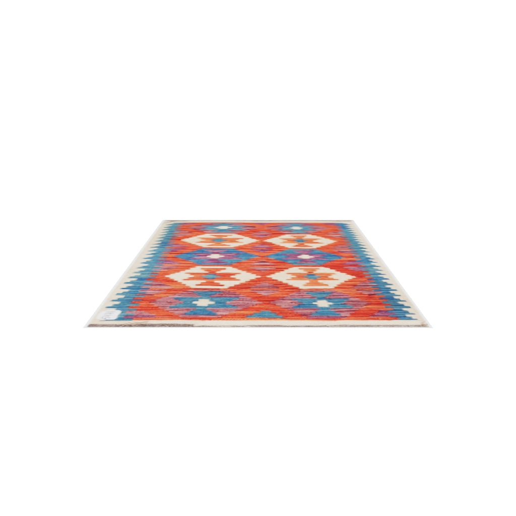 Maimana Kilim - 122 × 79 cm (4'0" x 2'7")
