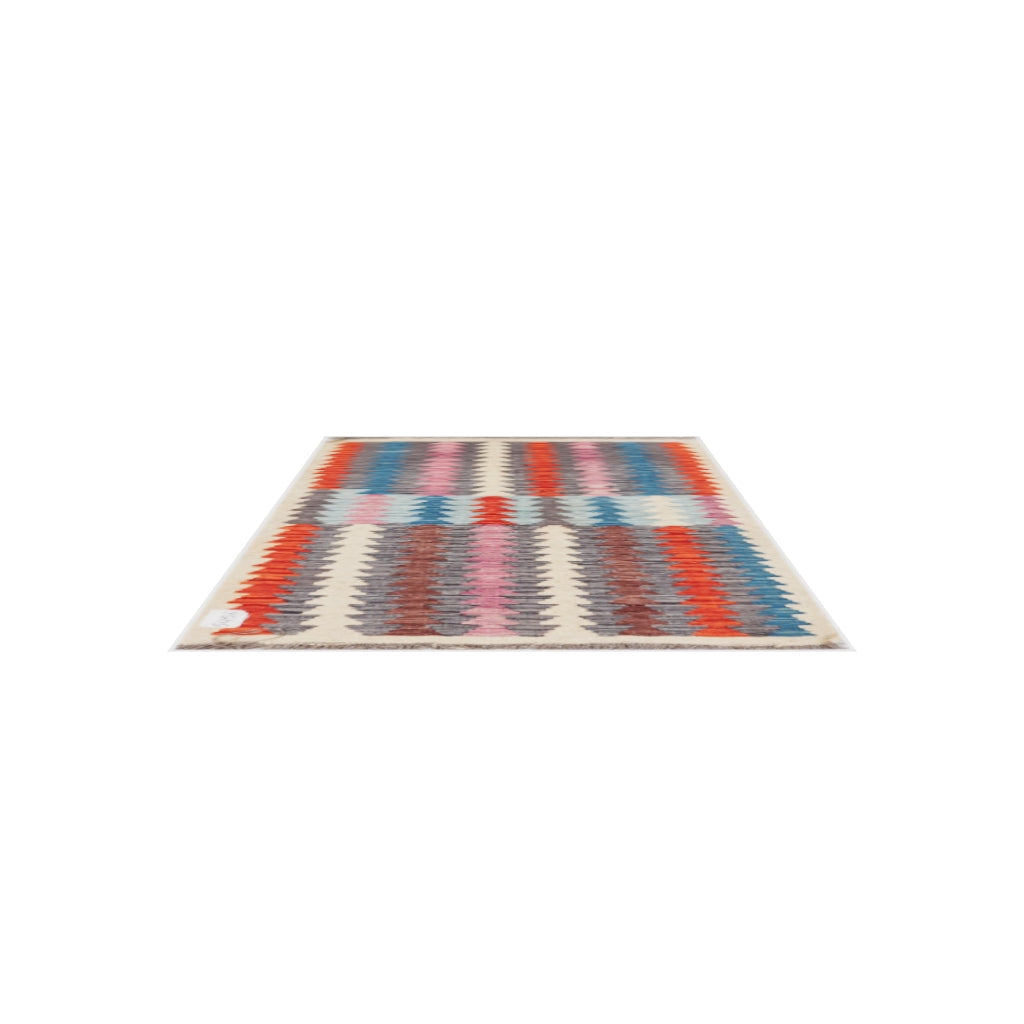Maimana Kilim - 122 × 78 cm (4'0" x 2'7")