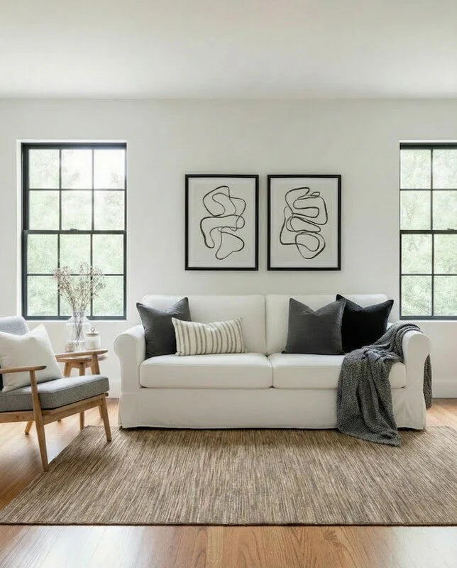 Modern Flatweave Rug - Size: 231 × 161 cm
