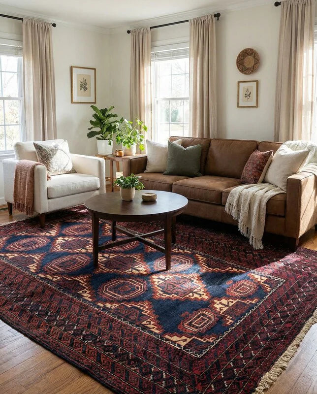Baluchi Tribal Rug - Size: 192 × 94 cm